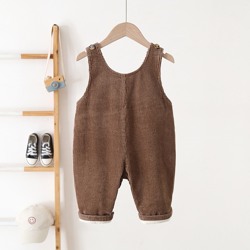 Baby Toddler Padded Warm Overalls