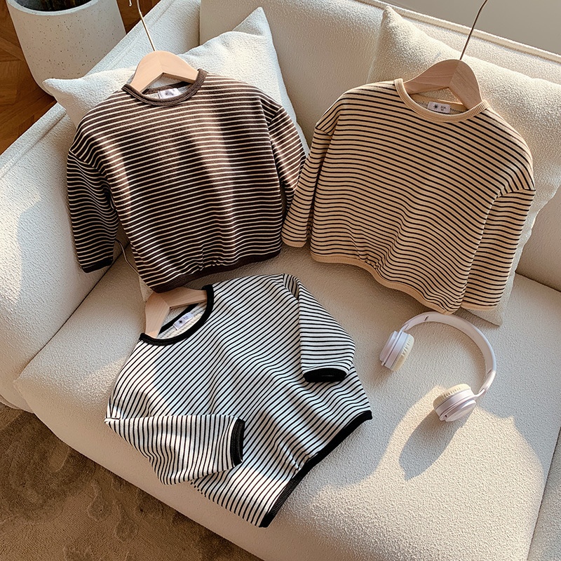 Baby Toddler Striped Sweatshirt