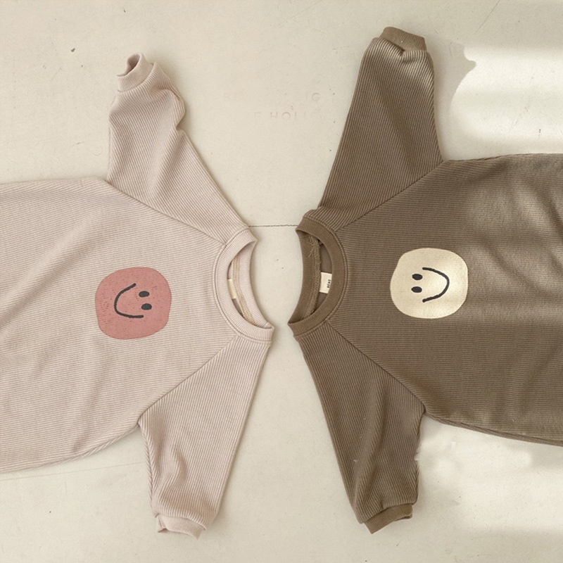 Baby Smiley Long Sleeve Romper