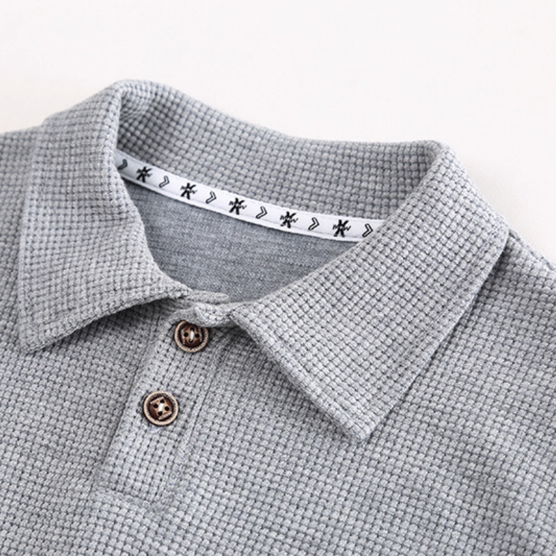 2-Piece Baby Toddler Waffle Sweatshirt Set