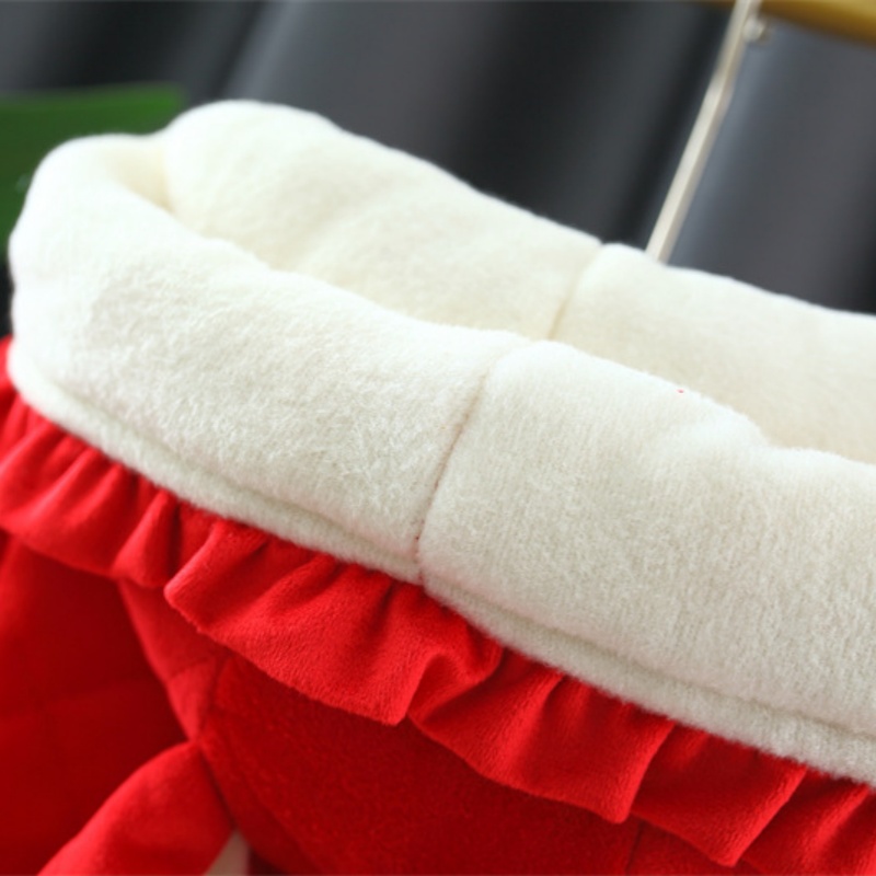 Toddler Girl Rabbit Pendant Padded Hooded Jacket