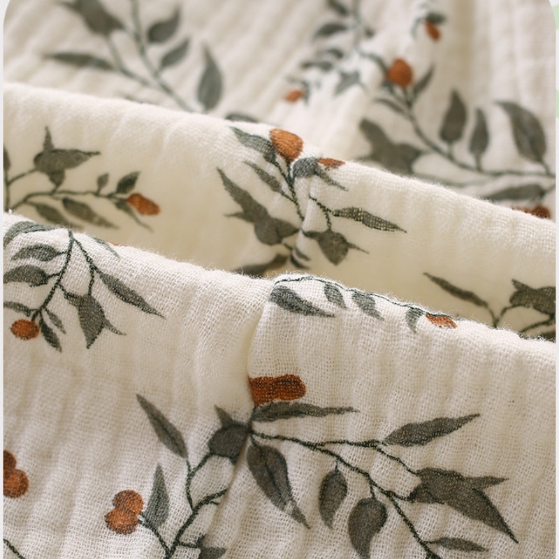 Baby Toddler Gauze Breathable Print Pants