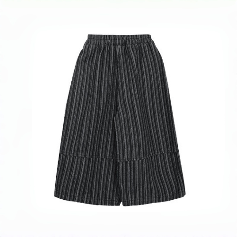 Baby Kids' Boys Striped Wide-Leg Pants