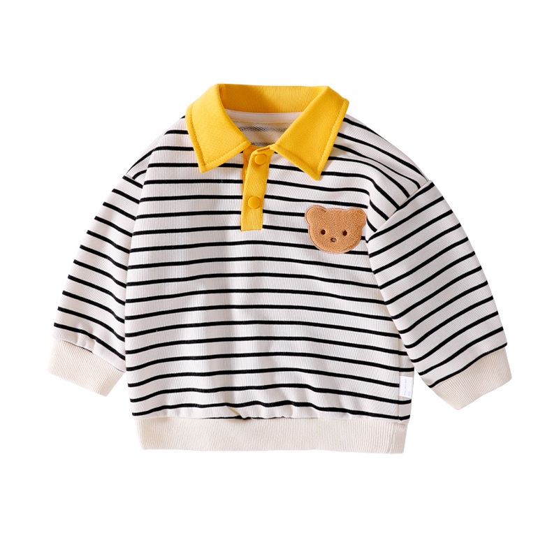 Baby Toddler Colorblocked Bear Sweatshirt