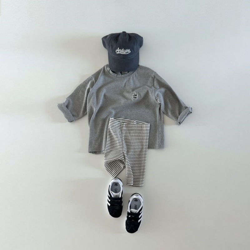 Baby Striped 2-Piece Sports Set