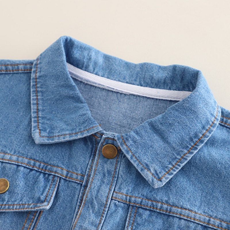 3-Piece Baby Toddler Gradient Denim Set