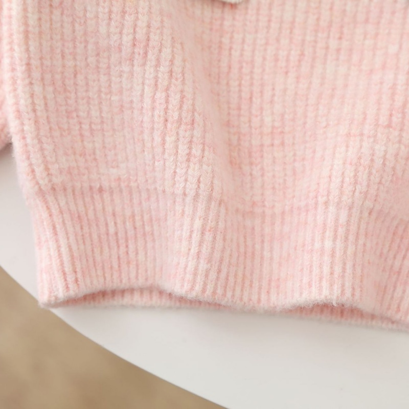 2-Piece Baby Girls' Bow Sweater Set