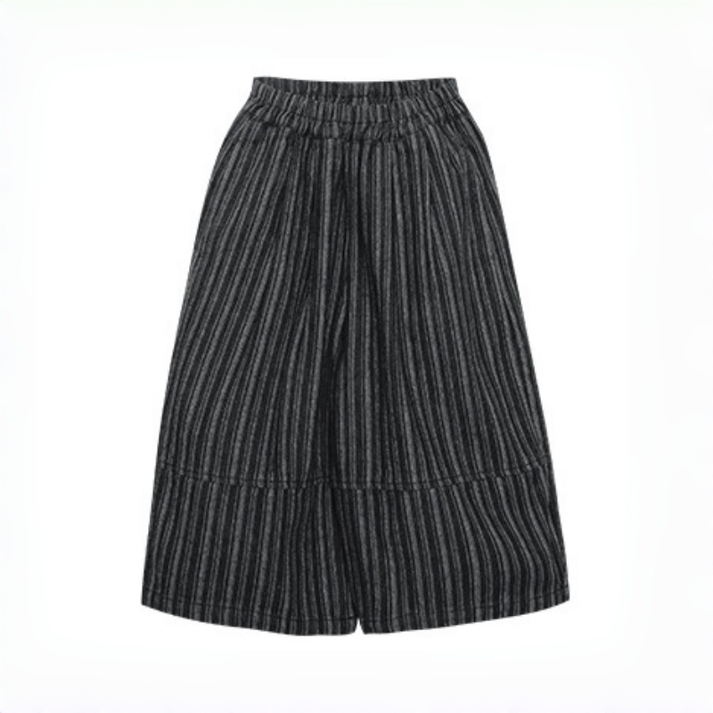 Baby Kids' Boys Striped Wide-Leg Pants