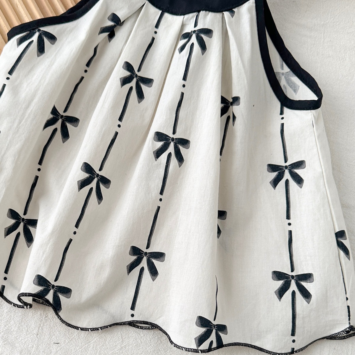 Toddler Kid Girl Bow Stripe 2-piece Set