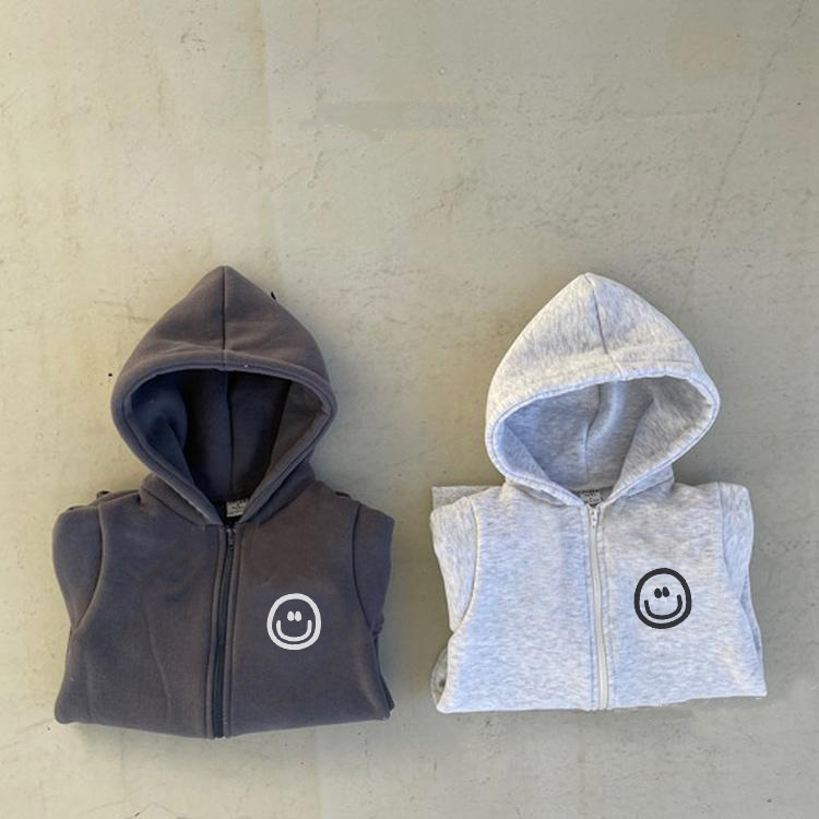 Baby Smiley Loose Hooded Romper