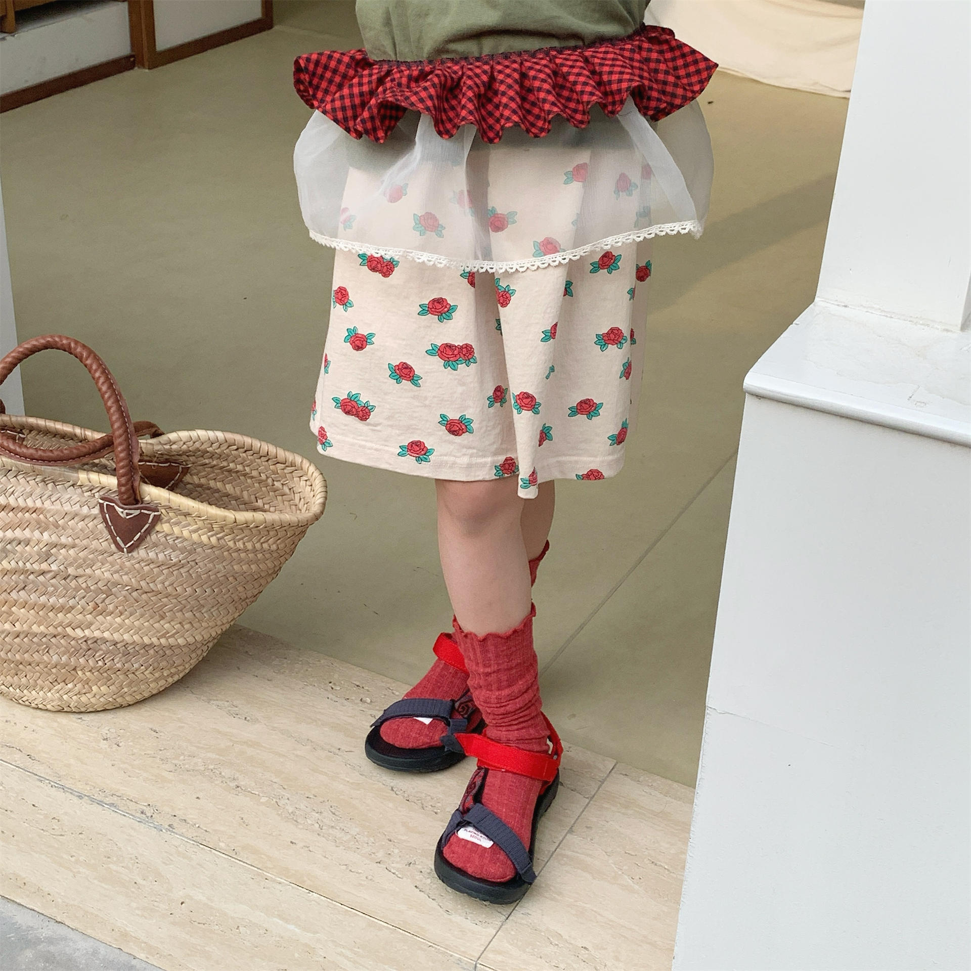 Kids Rose Casual Dress