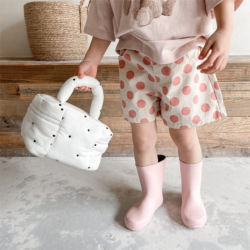 Kids Dots Shorts (12M-9Y）