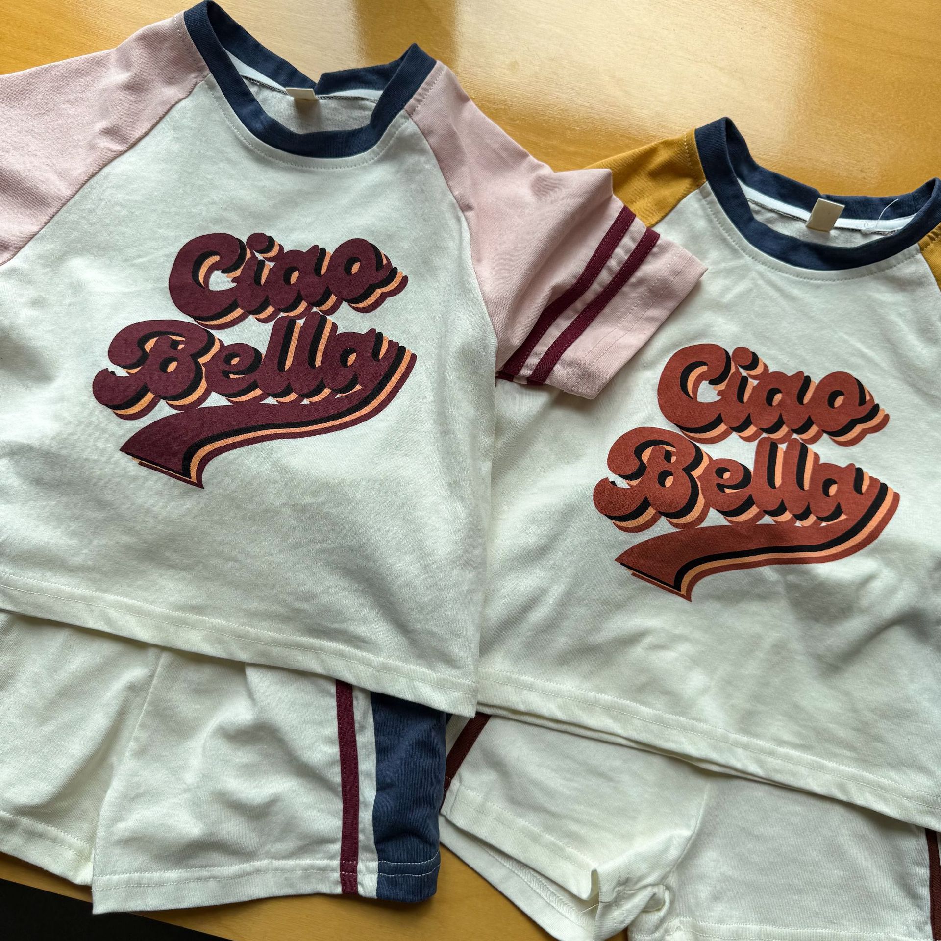 CIAO BELLA Baby Kids Slogan Set 