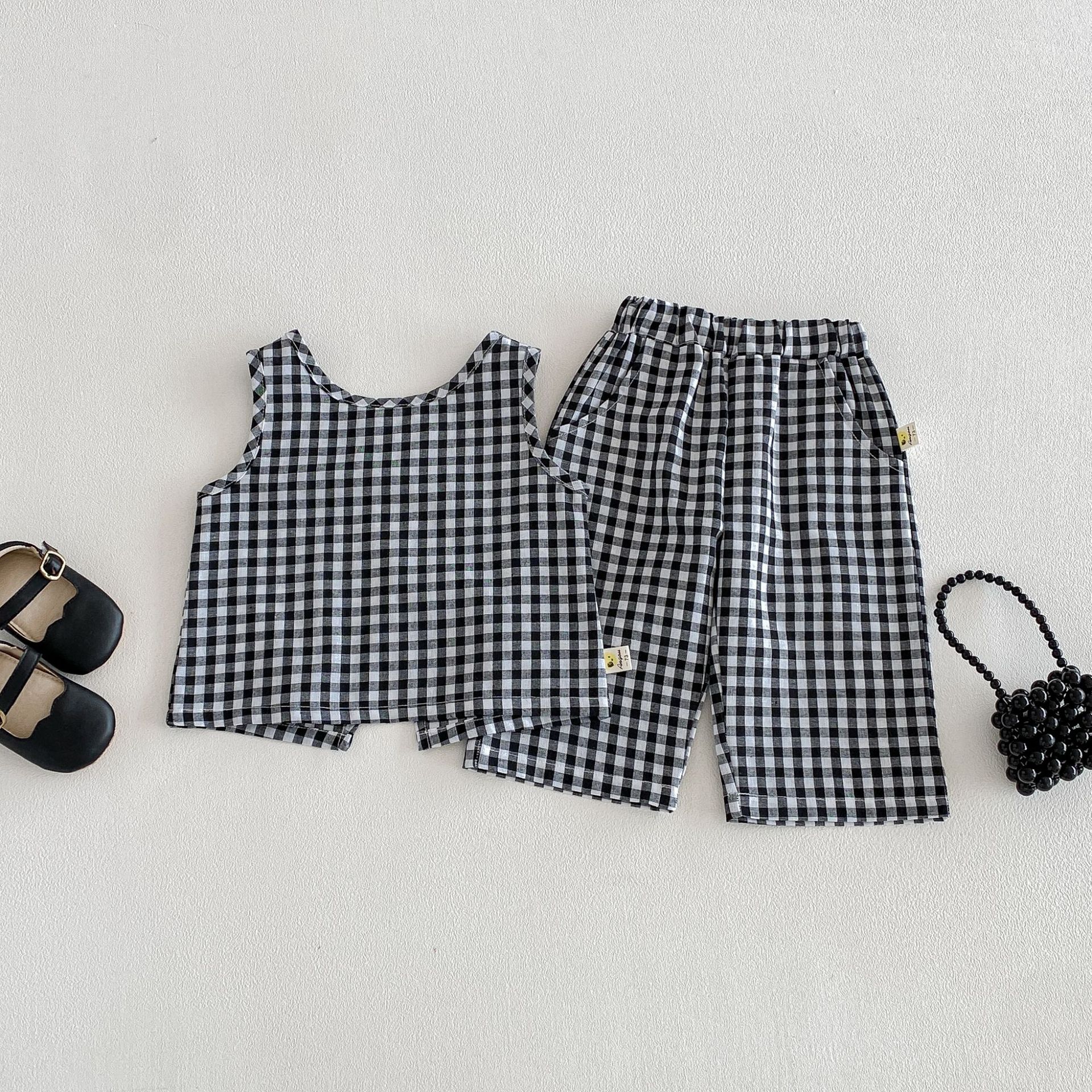 Baby Toddler Plaid 2-Piece Set
