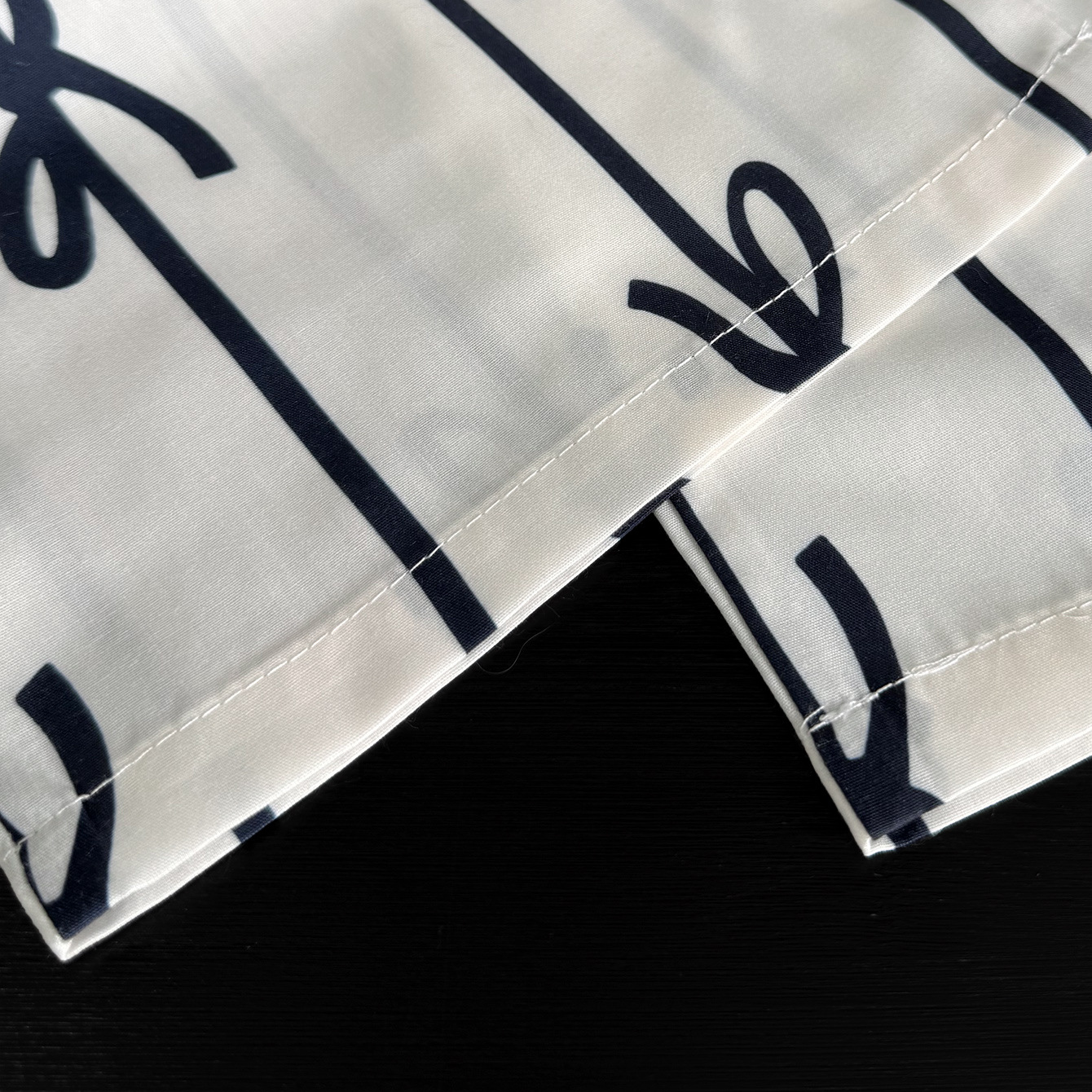 2-Piece Toddler Girls' Striped Bow Print Set