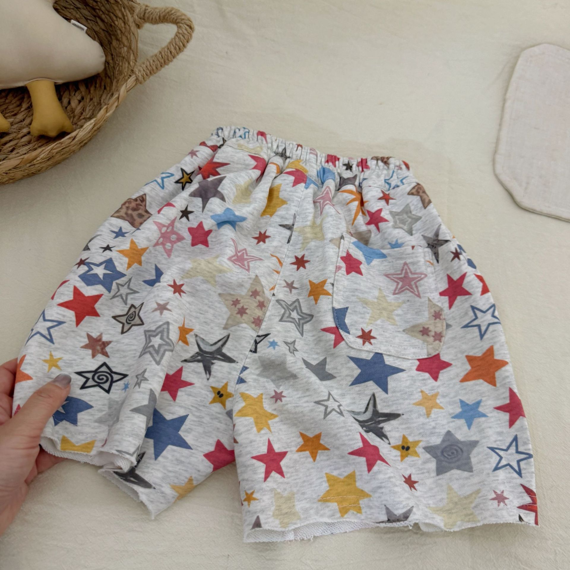 Kids Colorful Stars Shorts