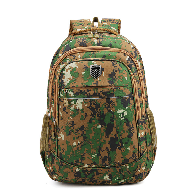 Kids Camouflage School Backpack