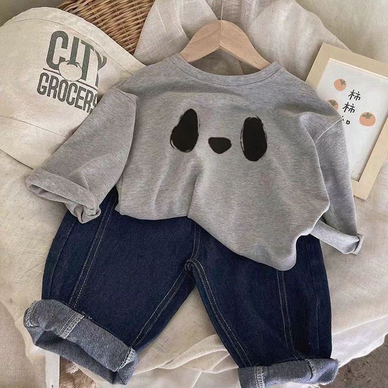 Kids Panda Base Layer T-shirt