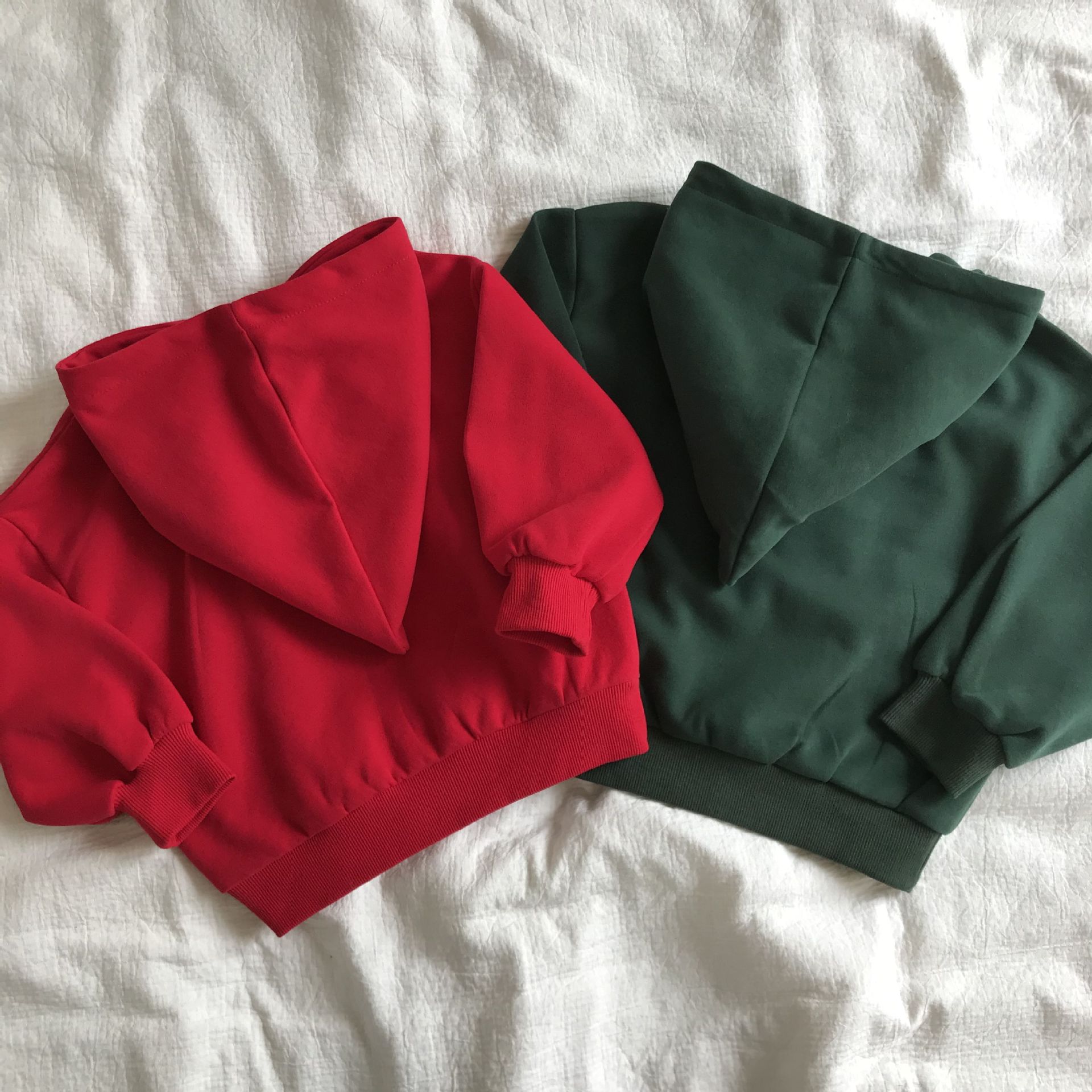 Kids Christmas Loose Hooded Sweatshirt