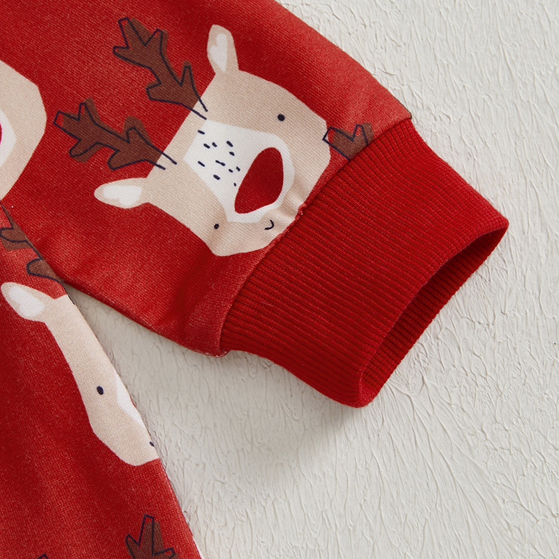 Baby Christmas Reindeer Romper