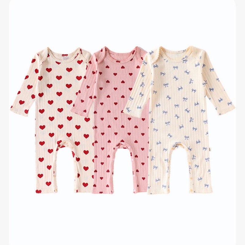 Baby Heart Print Romper