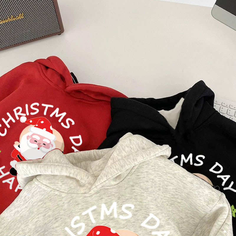 Baby Toddler Christmas Santa Print Sweatshirt