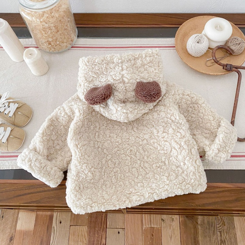 Bear Ears Baby Toddler Warm Outwear