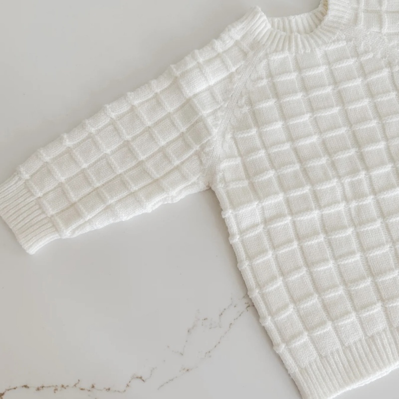 Baby Knitted Sweater Top & Overalls