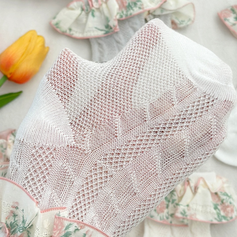 Baby Toddler Girls Lace Mesh Breathable Socks