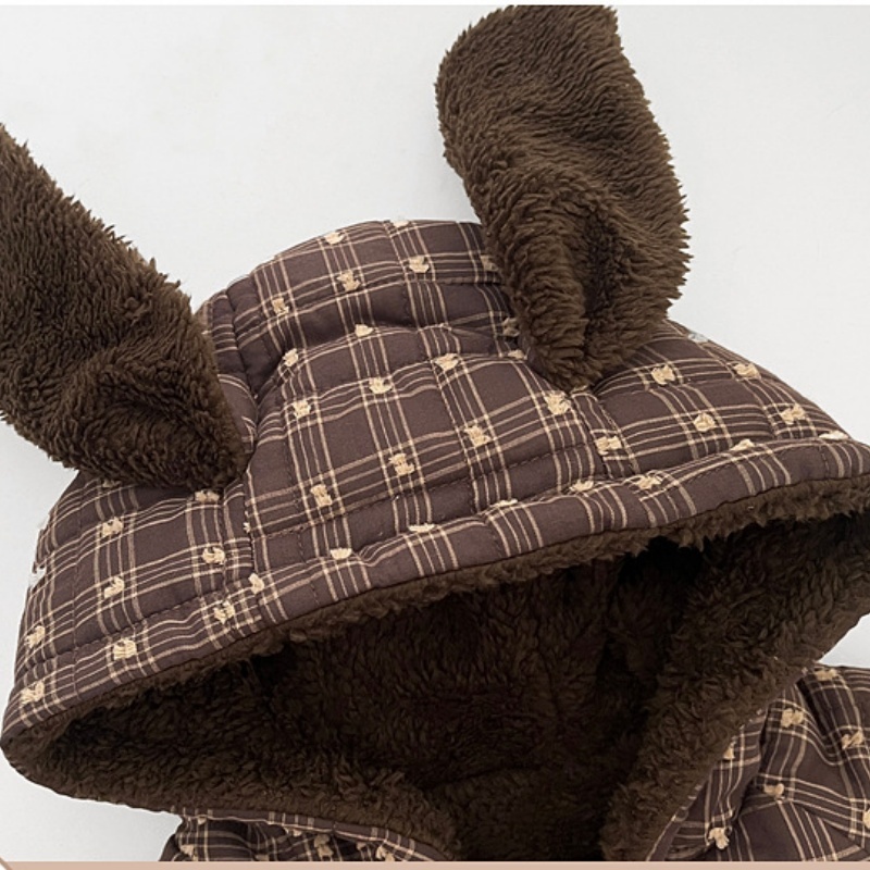 Baby Toddler Plaid Fleece-Lined Jacket