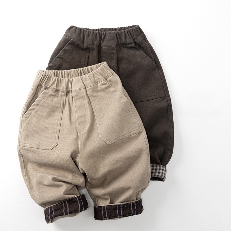 Baby Kids' Casual Fleece Pants