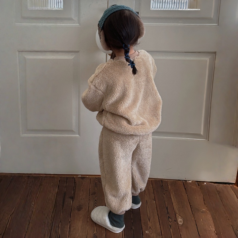 2-Piece Baby & Kids Fleece Bear Set