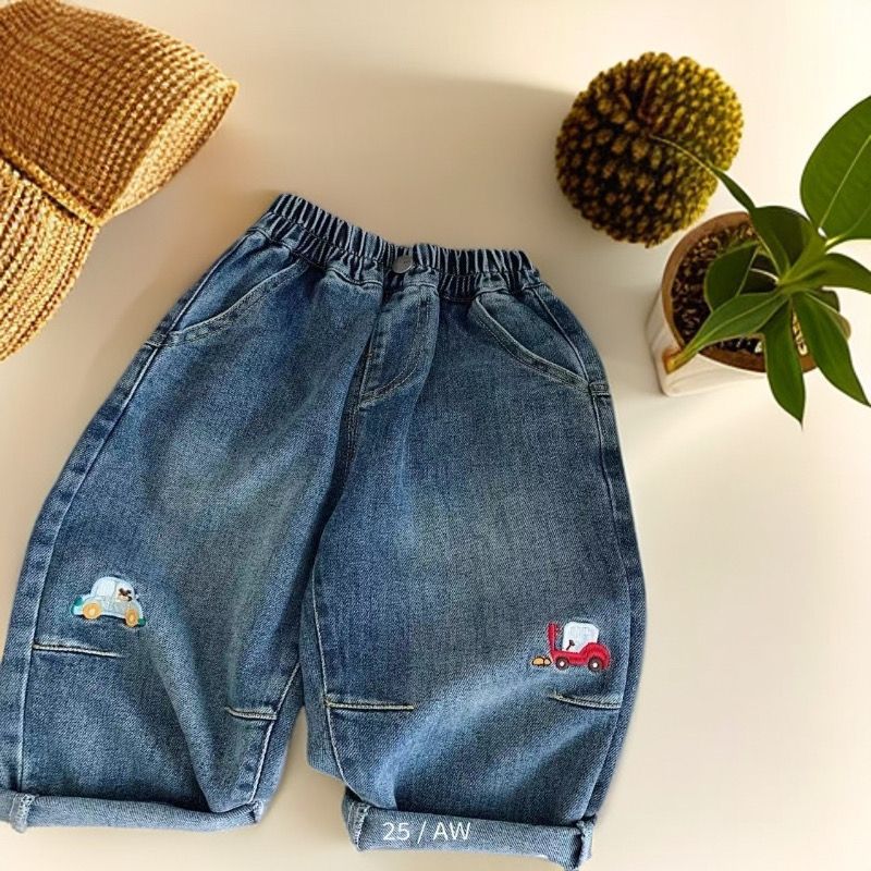 Baby & Kids Denim Car Pants