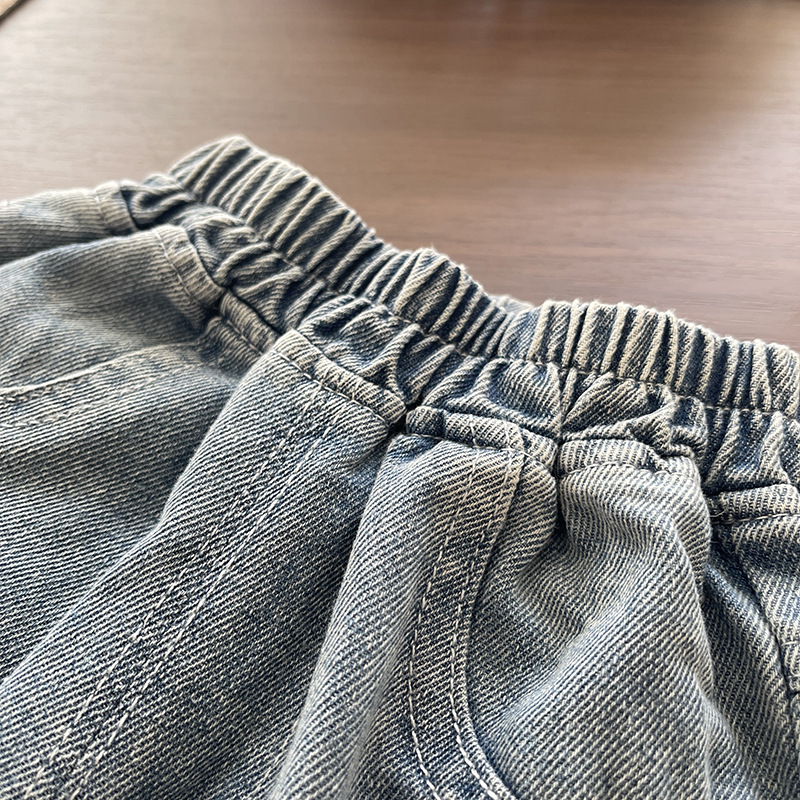 Baby Toddler Dog Denim Casual Pants