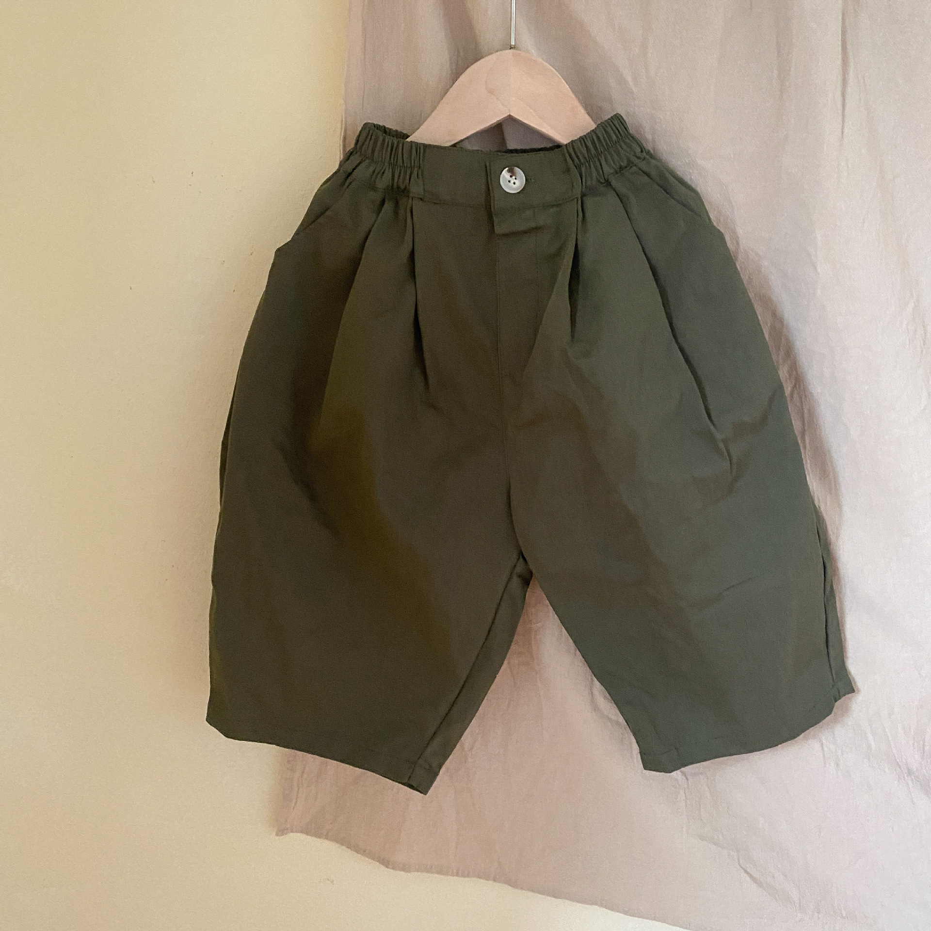 Baby & Kids Solid Color Casual Balloon Pants