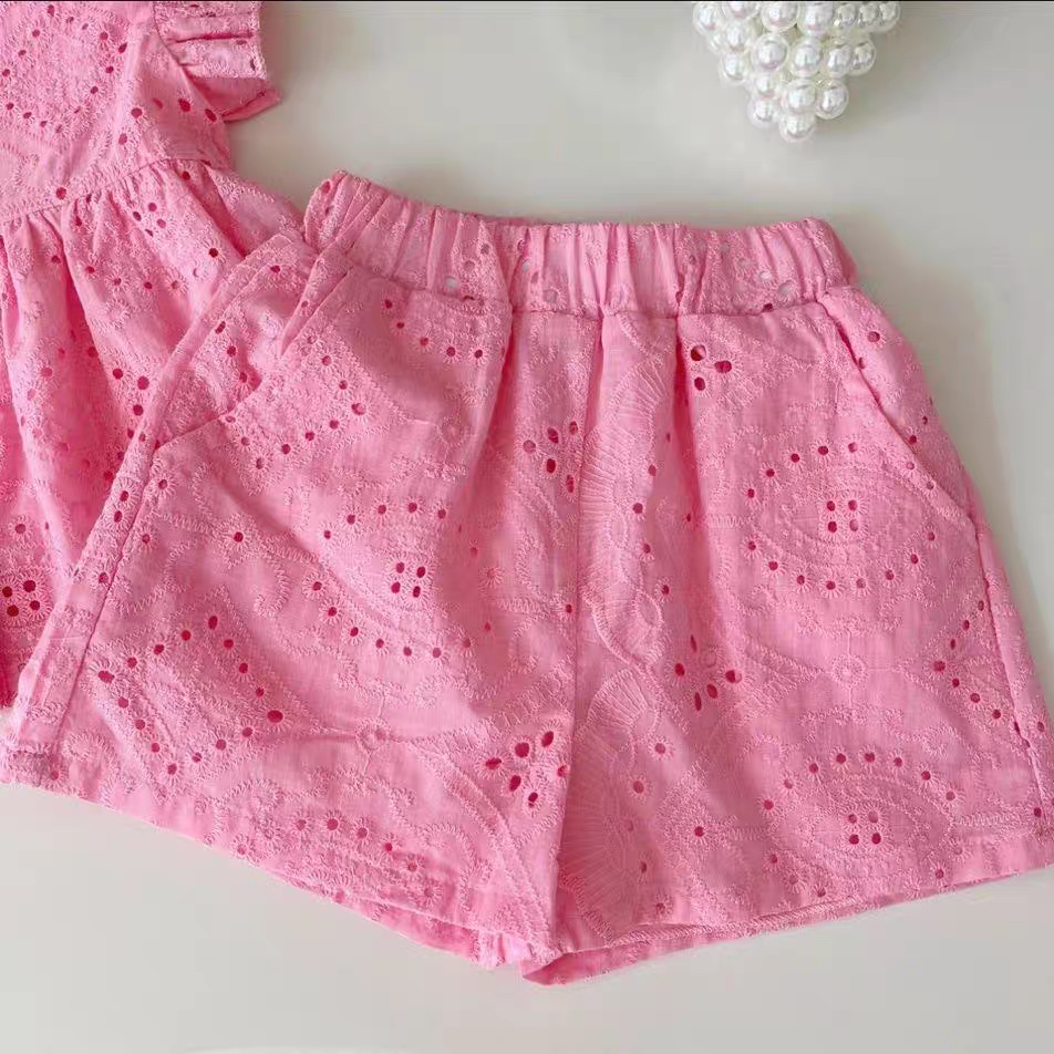 Baby & Kids Girls Lace 2-piece Set