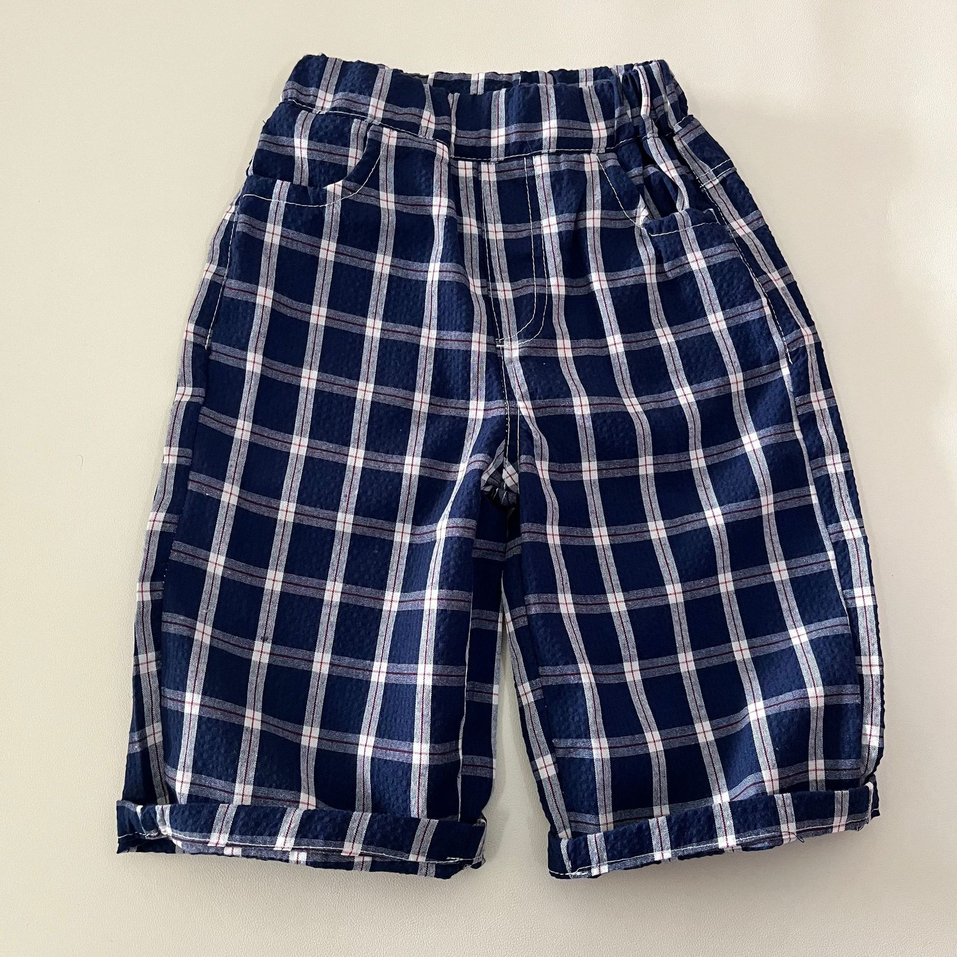 Baby Toddler Plaid Casual Pants