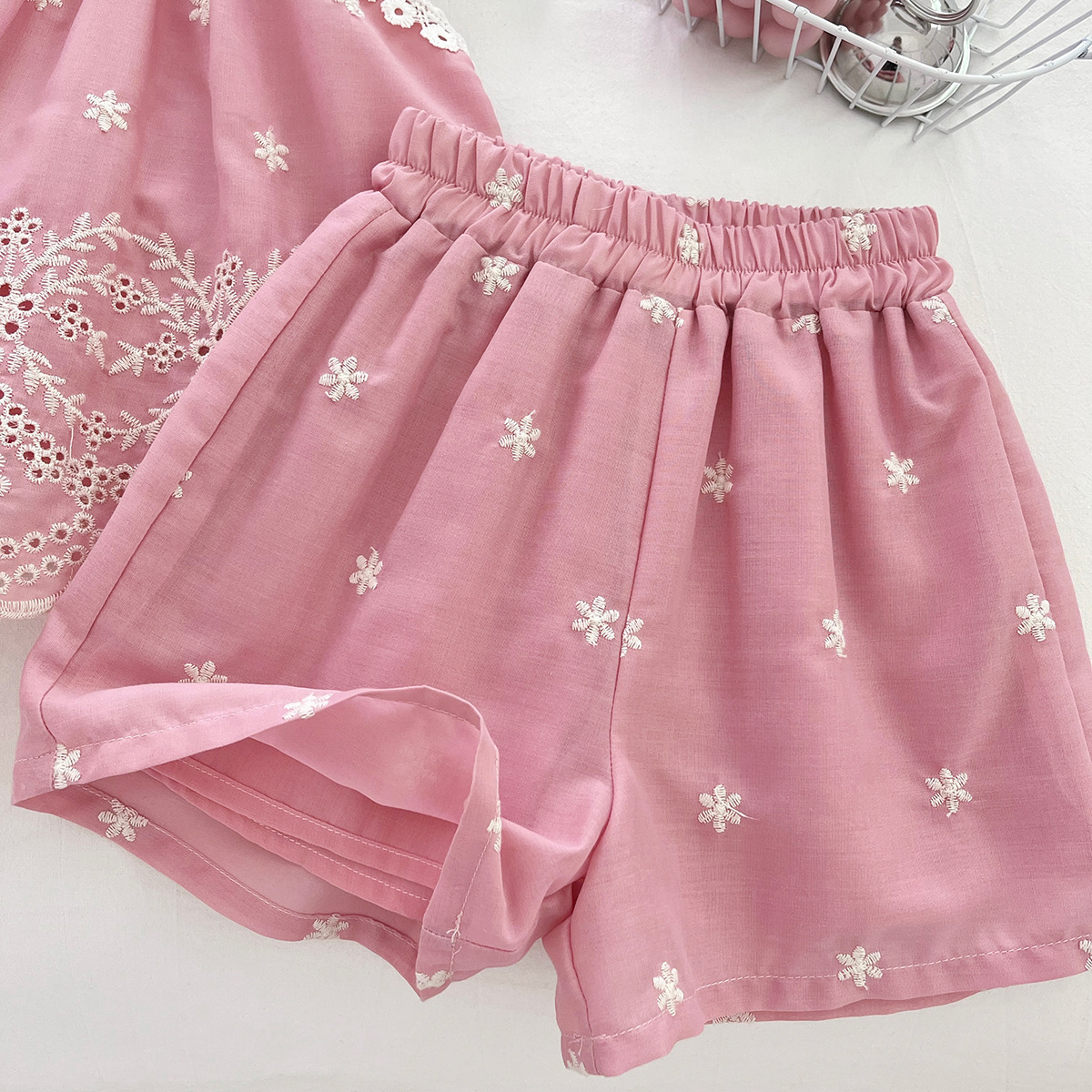 Baby& Kid Sleeveless Vest Top and Pants Set
