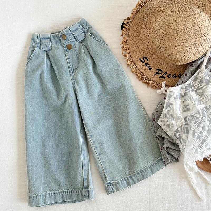Kids Straight-Leg Denim Pants
