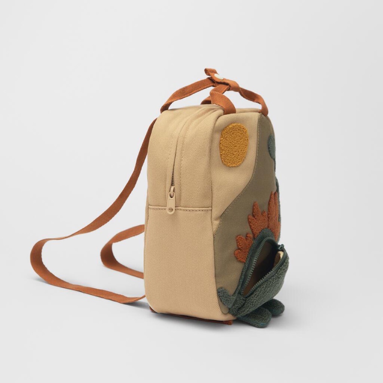 Mama and Me Cartoon Dinosaur School Backpack
