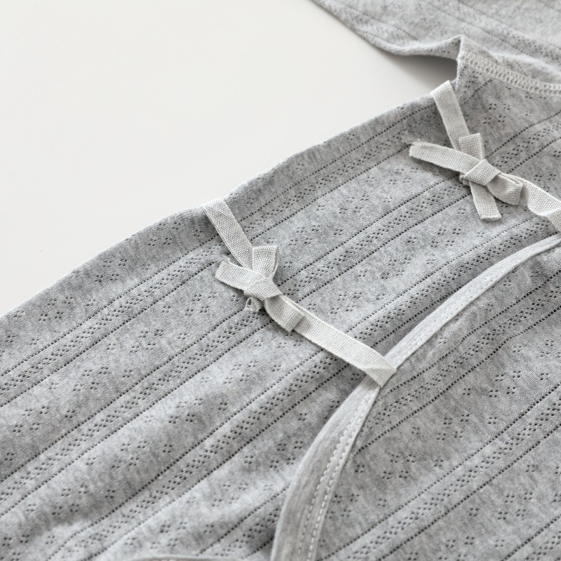 Baby Newborn Tie-Up Romper