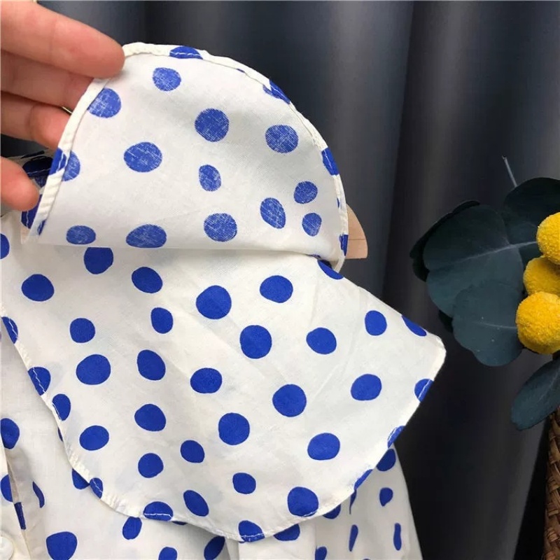 2-Piece Baby Toddler Girls Polka Dot Top Jeans Set