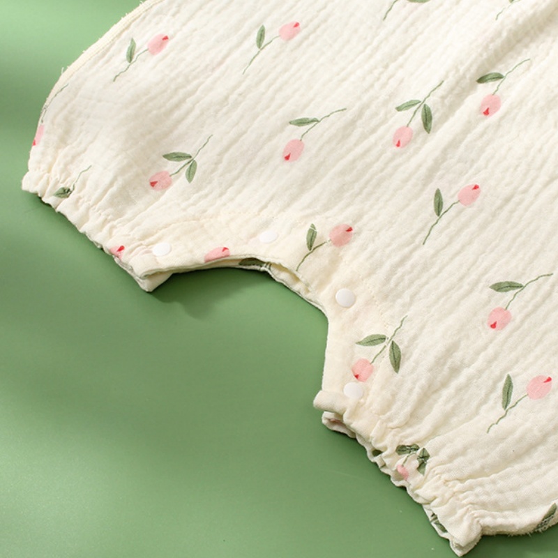 Baby Floral Sling Romper
