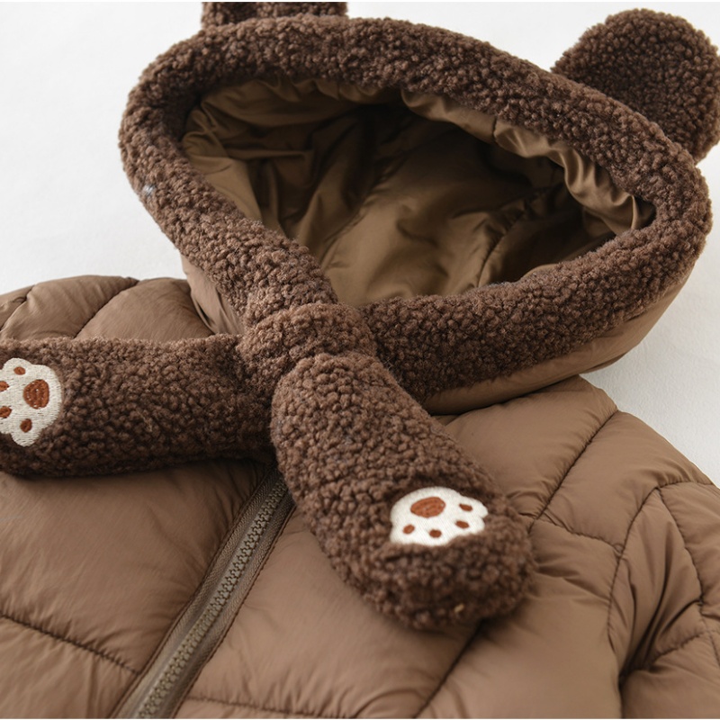 Baby & Toddler Paw Print Scarf Outerwear