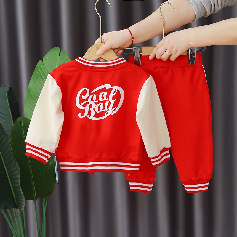 3-Piece Baby Toddler Baseball Jersey Set