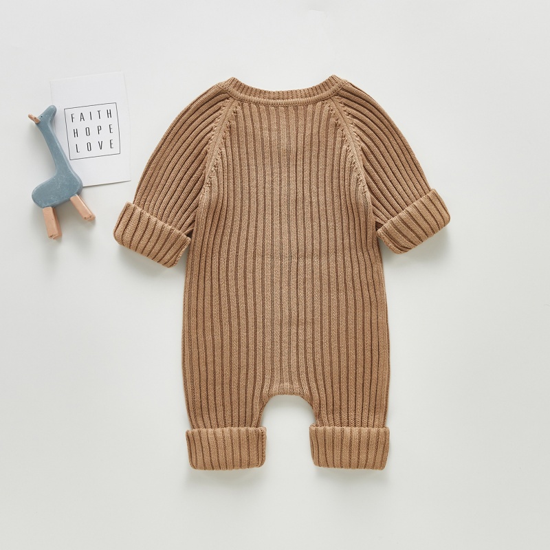 Baby Toddler Long Sleeve Sweater Romper