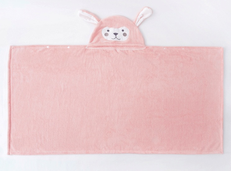 Baby Toddler Cartoon Bath Poncho