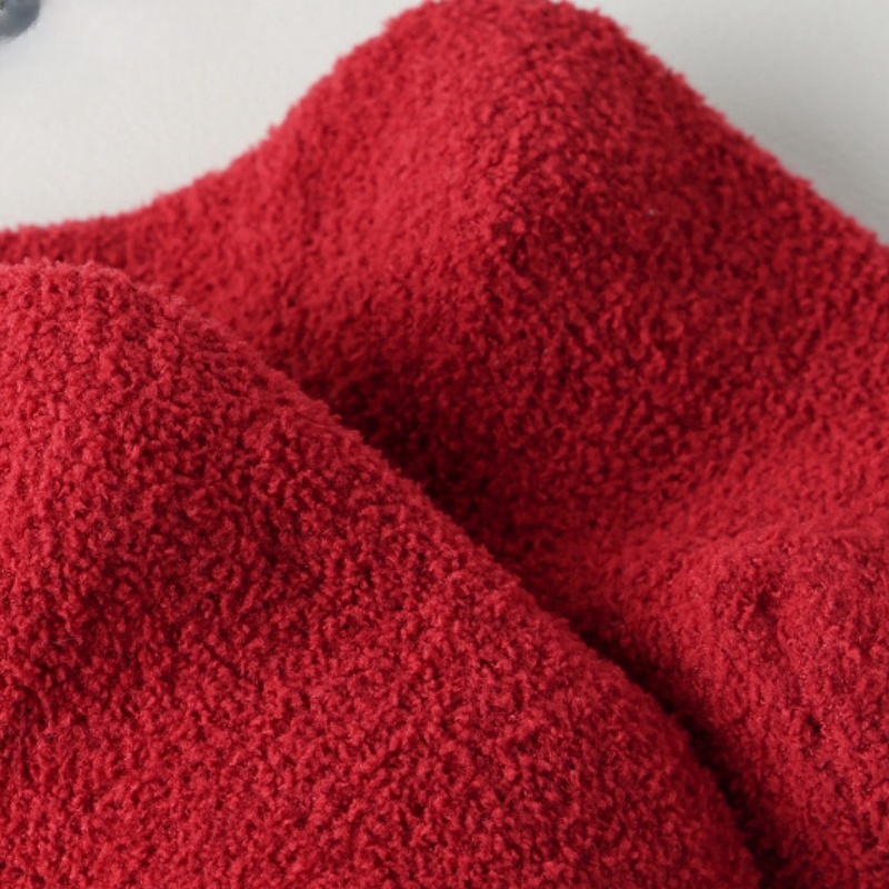 Baby Newborn Knee High Plush Stockings