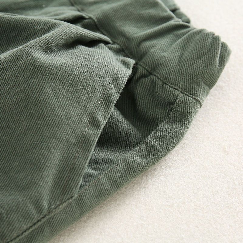 Baby Toddlers Cuffed Casual Pants