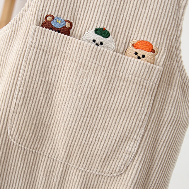 Baby & Toddler Corduroy Pocket Overalls